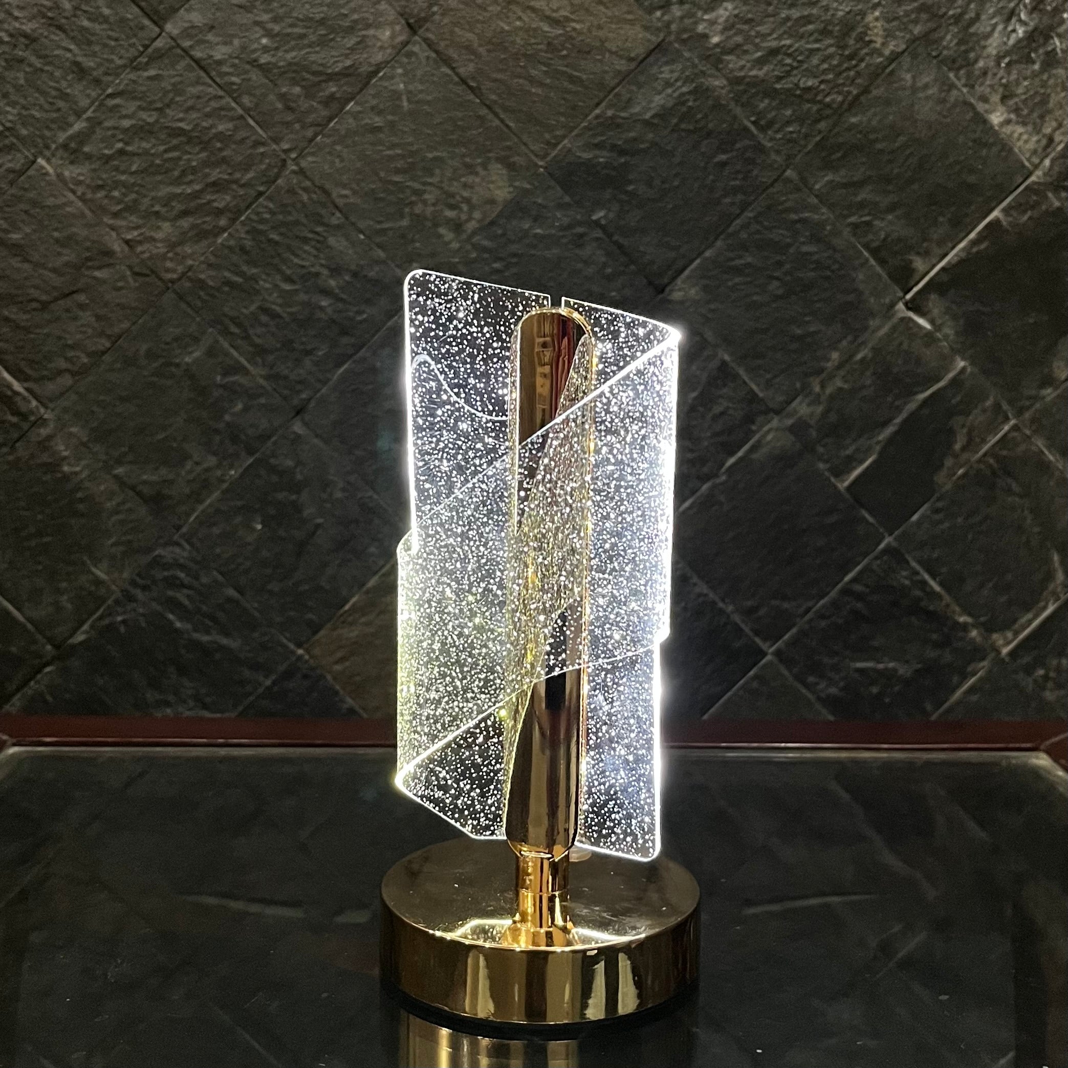 Crystal Glow Rechargeable LED Lamp – 3 Light Modes-lp2