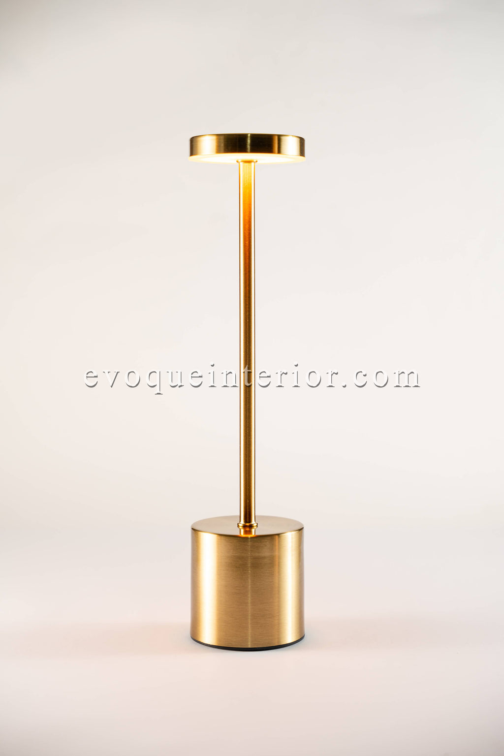 Modern Rechargeable Metal Table Lamp – Gold-lp3