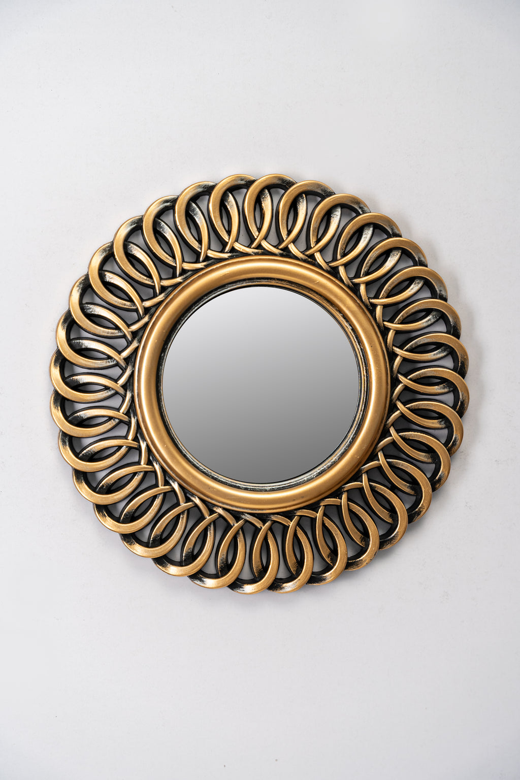 3 Ornate Copper Wall Mirrors-WM3