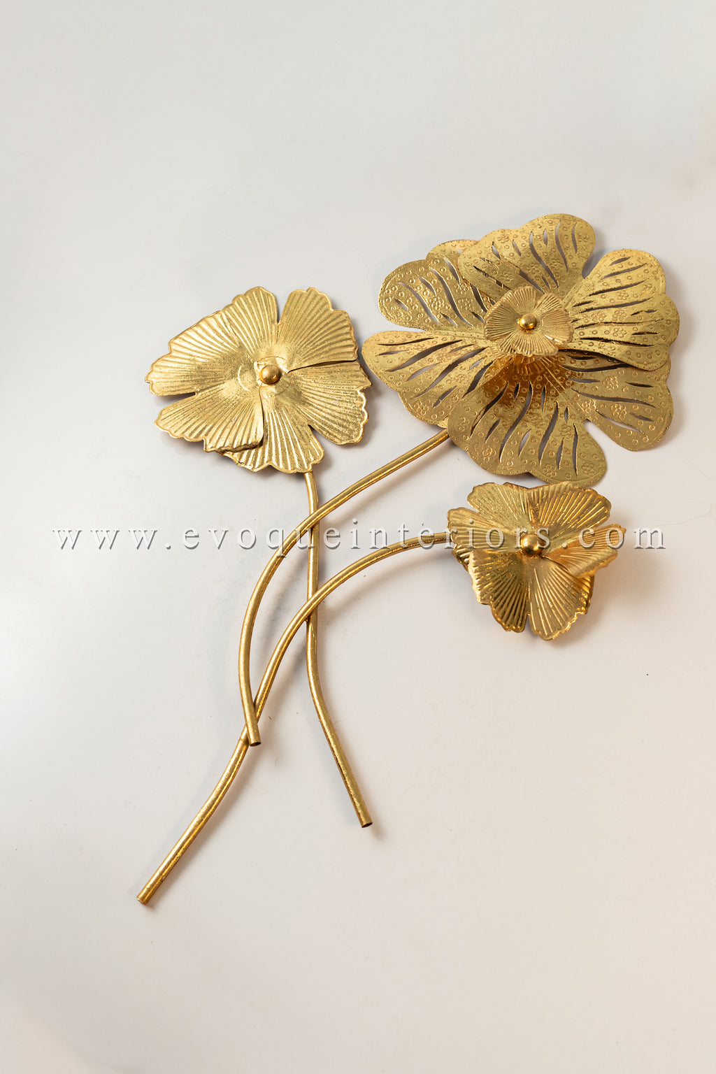 Elegant Gold Leaves wall art-WA39