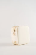White Travel Jewelry Case