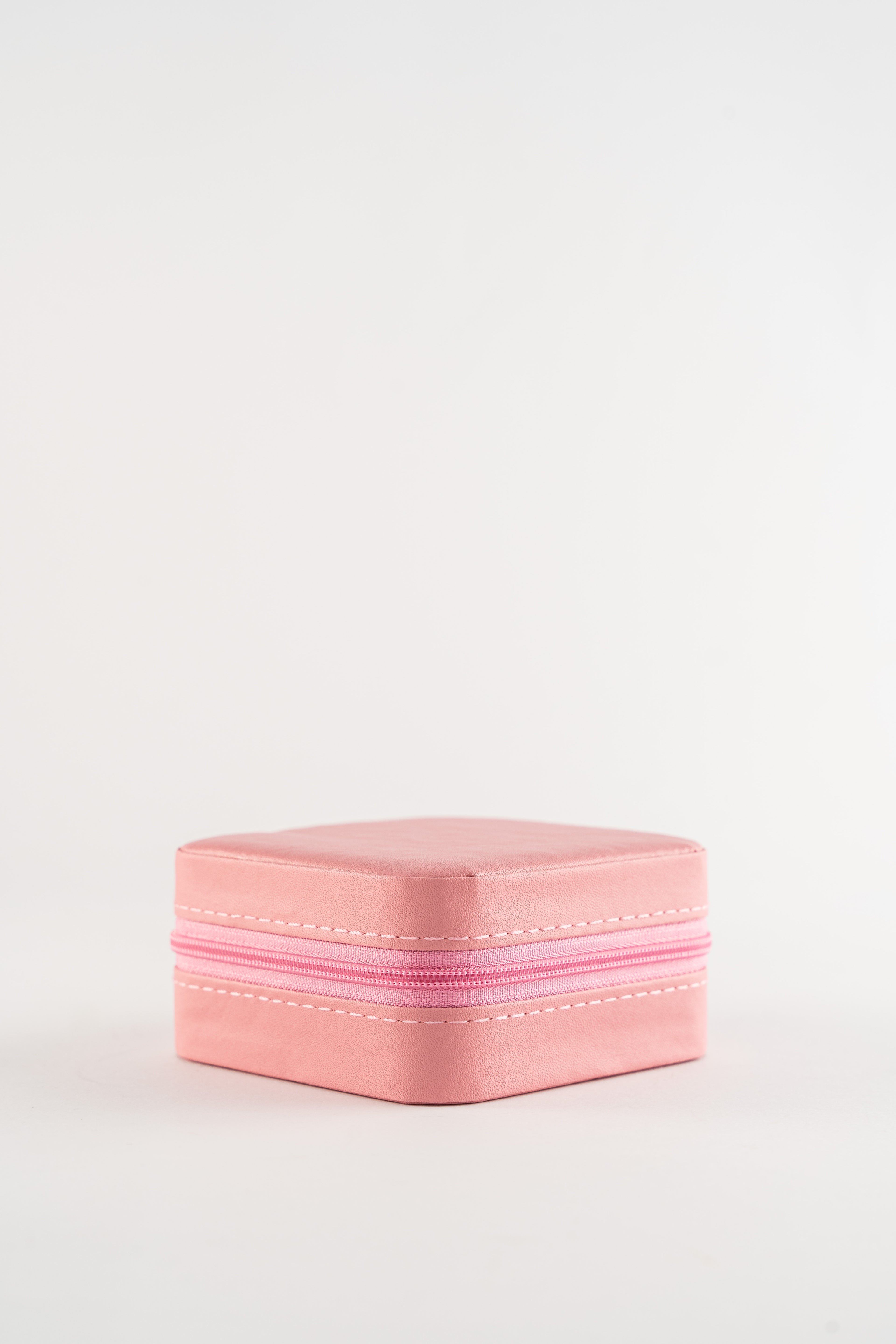 Pink Travel Jewelry Case
