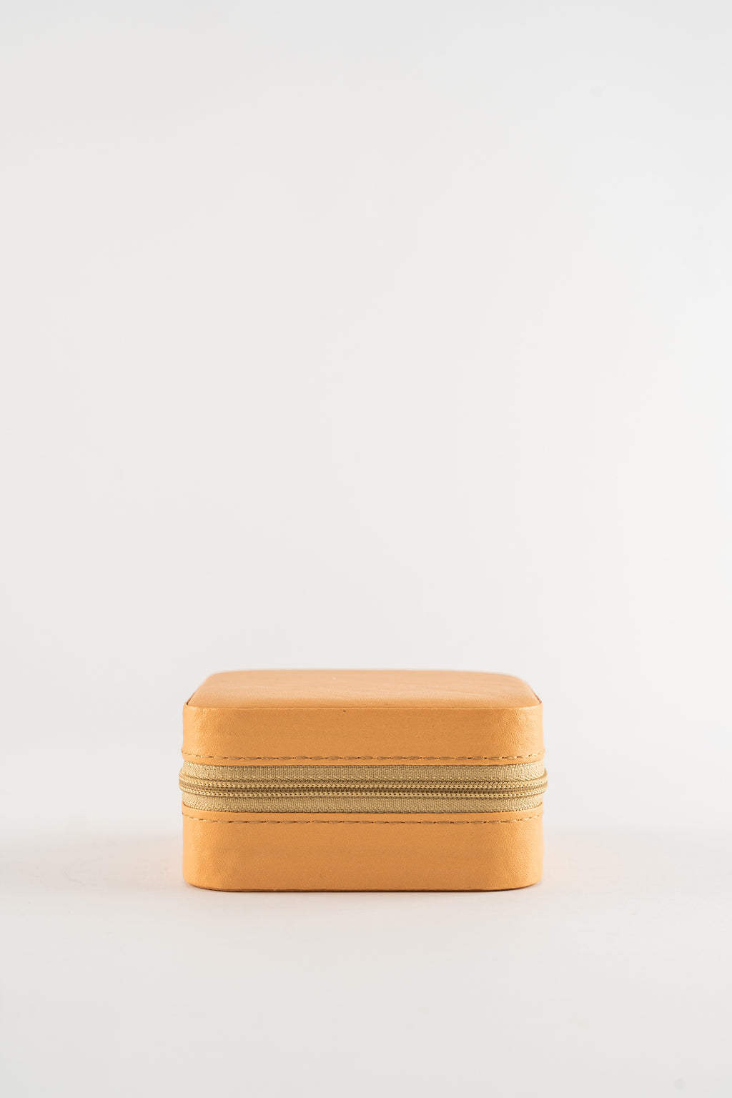 Orange Travel Jewelry Case