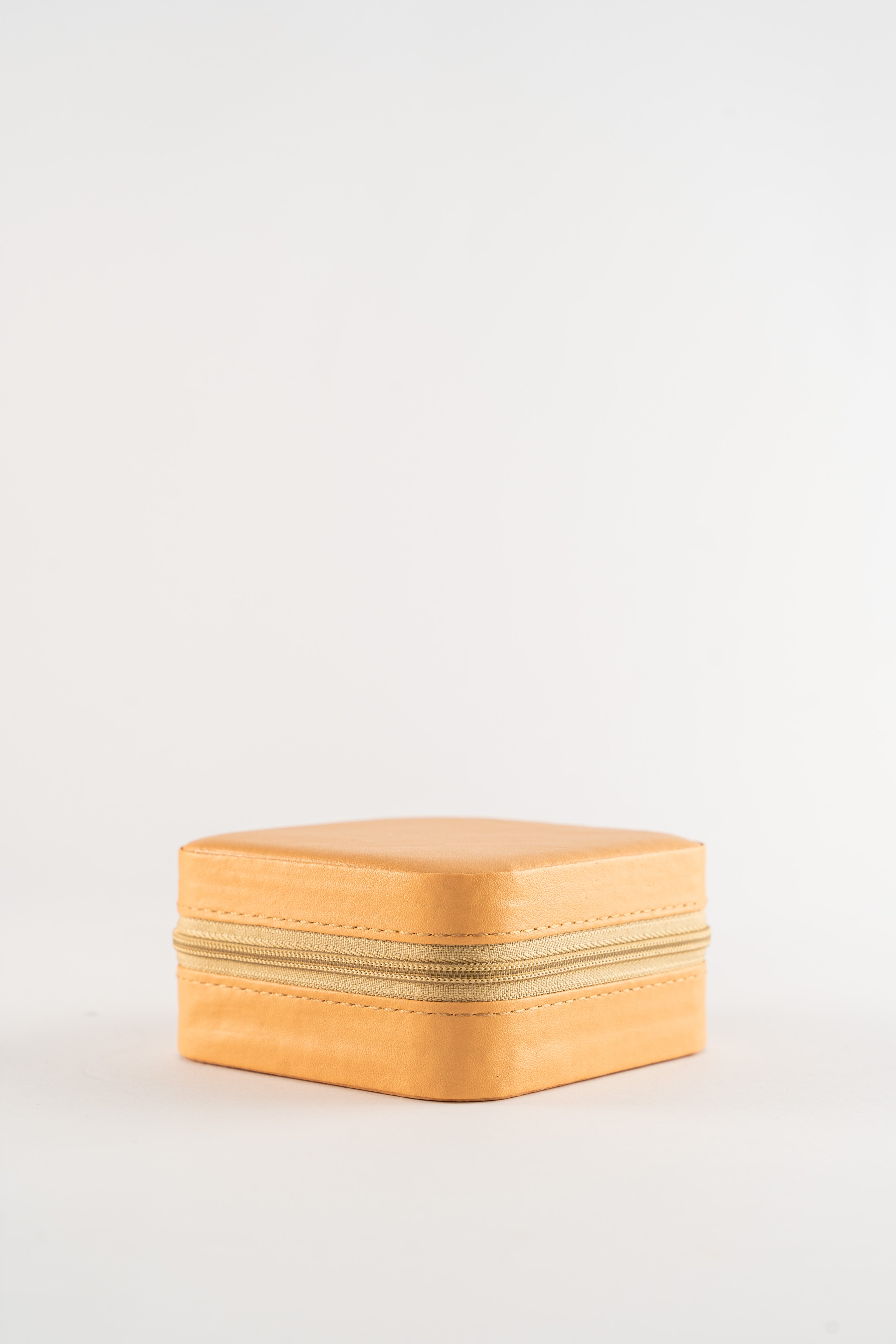 Orange Travel Jewelry Case