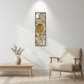 Geometric Gold Mirror Wall Art-WA34